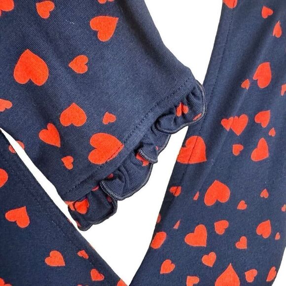 Draper James Scattered Hearts Wrap Dress Nassau Navy Size Medium NEW - Picture 3 of 6